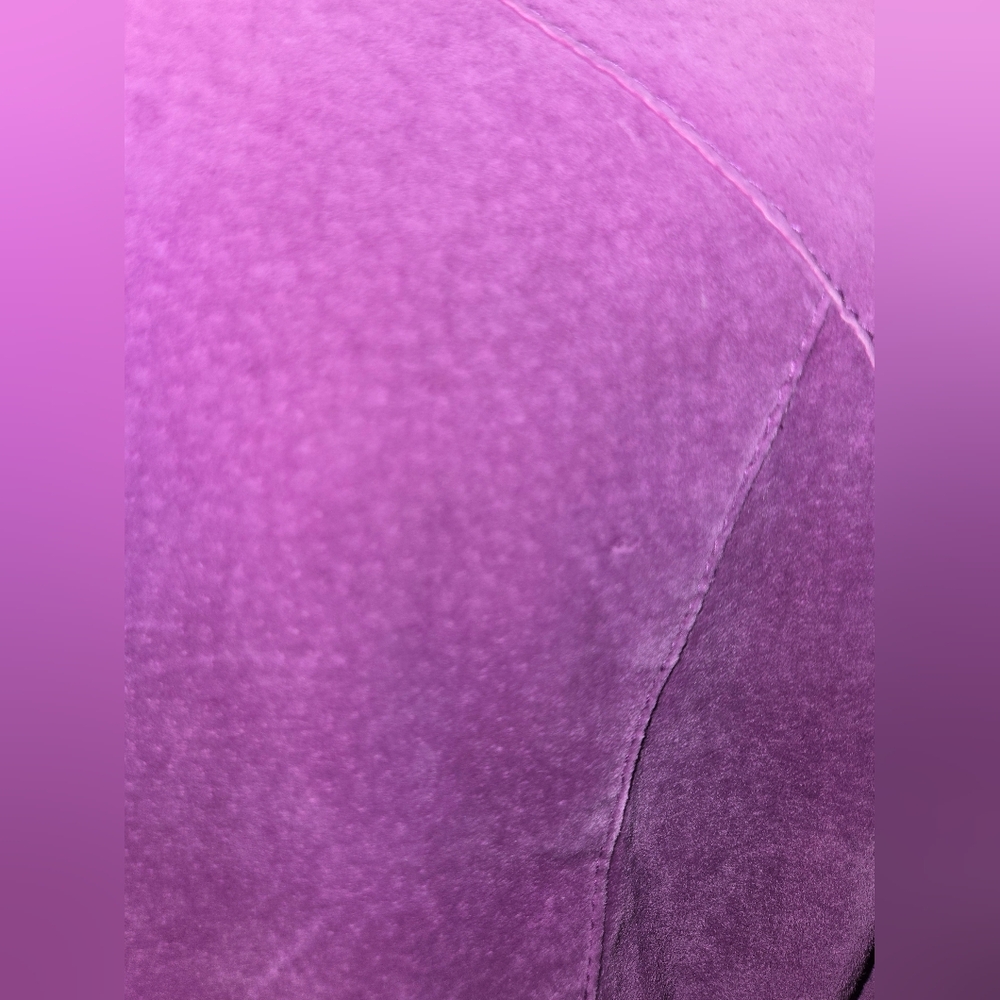 JONES NEW YORK Leather Moto Jacket Purple Sz XL - Picture 8 of 11